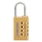 Brinks Combination Padlock, Brass, 30mm Resettable 171-30051 - alternate 1
